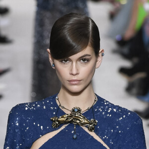 Kaia Gerber - Défilé Valentino collection prêt-à-porter Automne/Hiver 2020-2021 lors de la Fashion Week à Paris, le 1er mars 2020. 