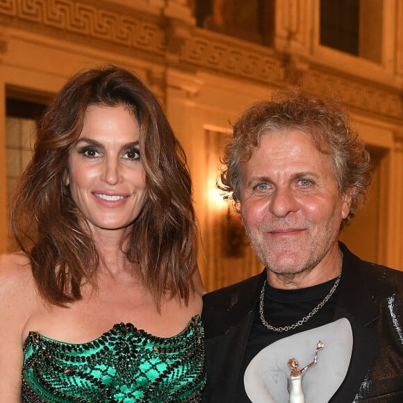 Cindy Crawford, Renzo Rosso - People à la soirée des Green Fashion Awards à Milan le 23 septembre 2018. 