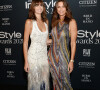 Cindy Crawford et sa fille Kaia Gerber au photocall de la soirée "InStyle Awards 2021" à Los Angeles.