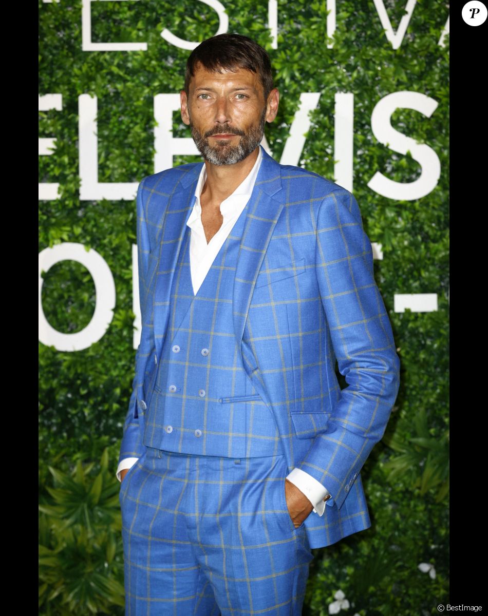 Laurent Kerusore pour la série Plus belle la vie, sur le photocall du 60eme Festival de Télévision de Monte-Carlo au Grimaldi Forum à Monaco