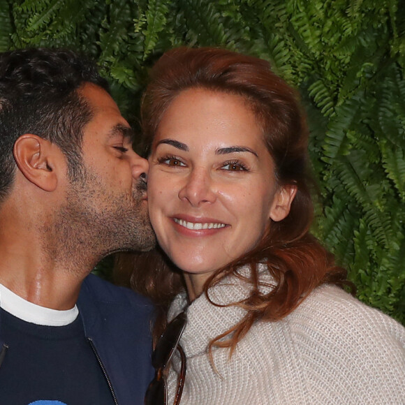 Jamel Debbouze et sa femme Mélissa Theuriau - Vide grenier caritatif au profit de l'association "CéKeDuBonheur". Le 2 octobre 2016, à Paris. © Cyril Moreau/Bestimage