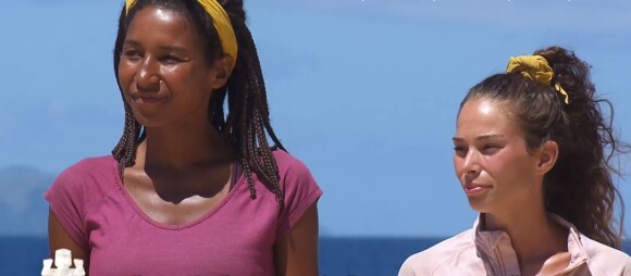 Angélique et Lola dans l'épisode de "Koh-Lanta 2020" du 20 novembre, sur TF1