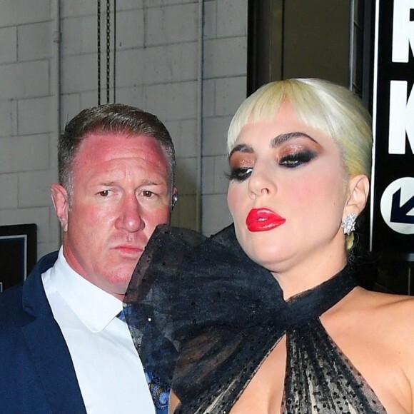 Lady Gaga arrive à la première du film "House of Gucci" à New York, le 16 novembre 2021.