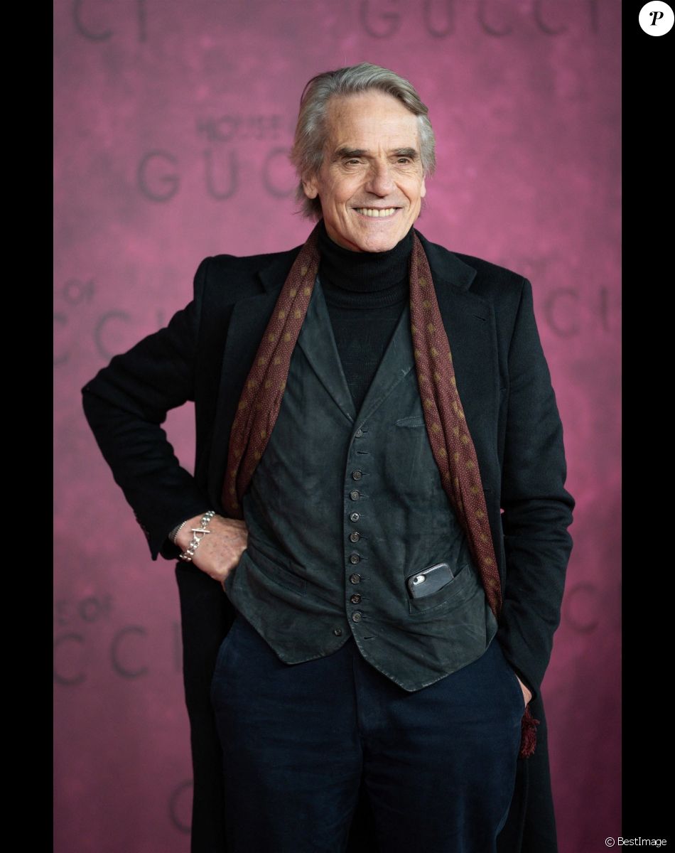 Jeremy Irons à la première du film "House Of Gucci" à Los Angeles, le 9 novembre 2021.