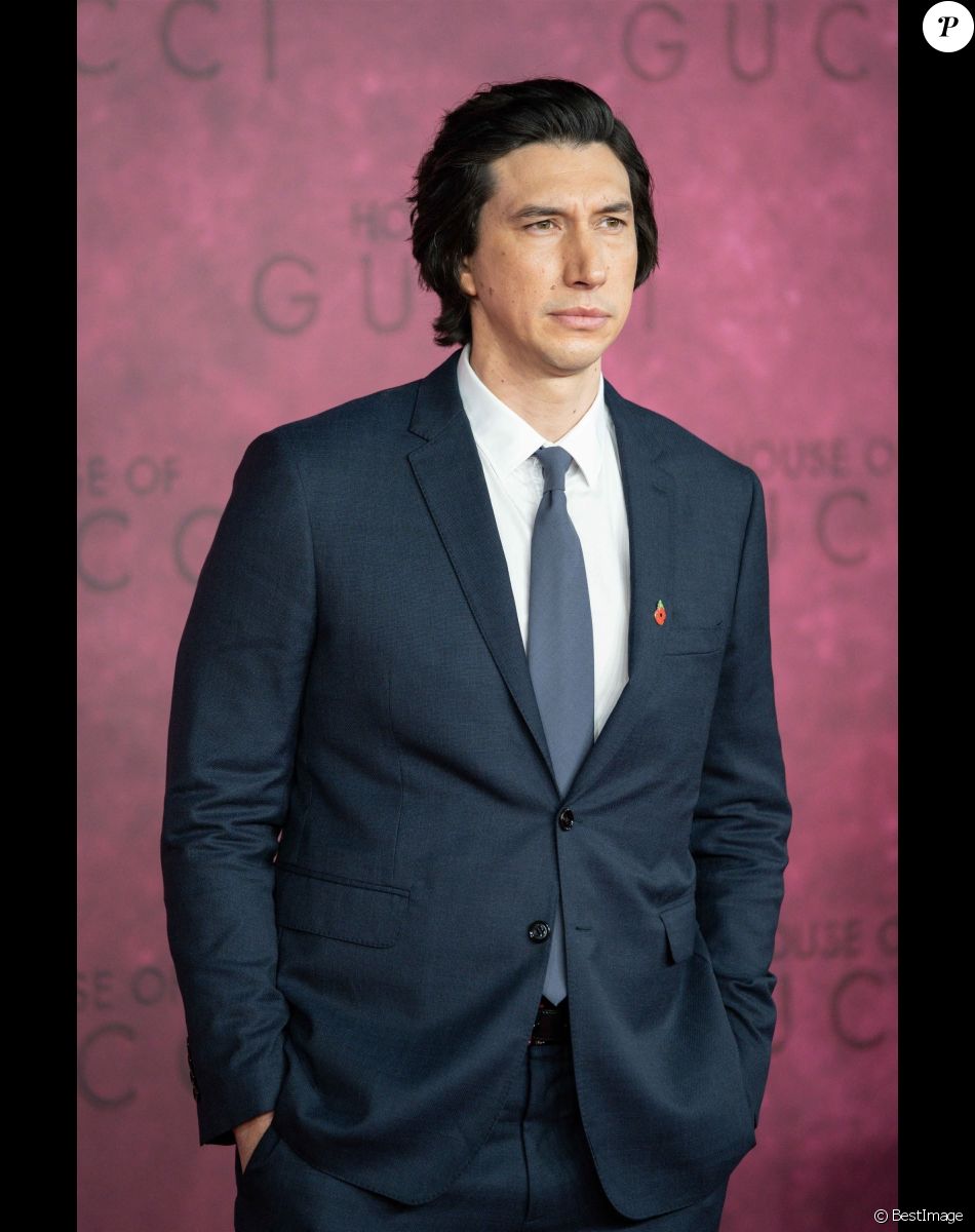 Adam Driver à la première du film "House Of Gucci" à Los Angeles, le 9 novembre 2021.