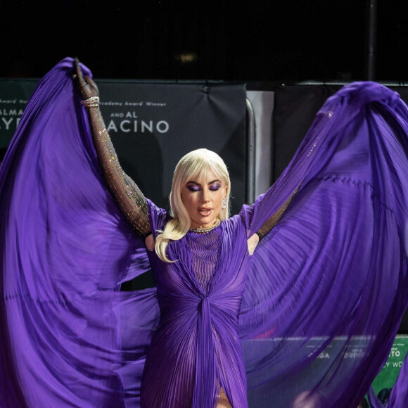 Lady Gaga à la première du film "House Of Gucci" à Los Angeles, le 9 novembre 2021.