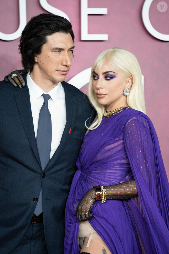 Adam Driver, Lady Gaga à la première du film "House Of Gucci" à Los Angeles, le 9 novembre 2021.