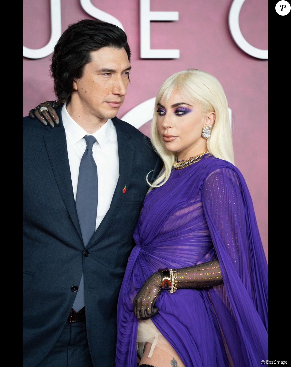 Adam Driver, Lady Gaga à la première du film "House Of Gucci" à Los Angeles, le 9 novembre 2021.