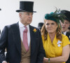 Le prince Andrew, duc d'York, et Sarah Ferguson à Ascot le 21 juin 2019.