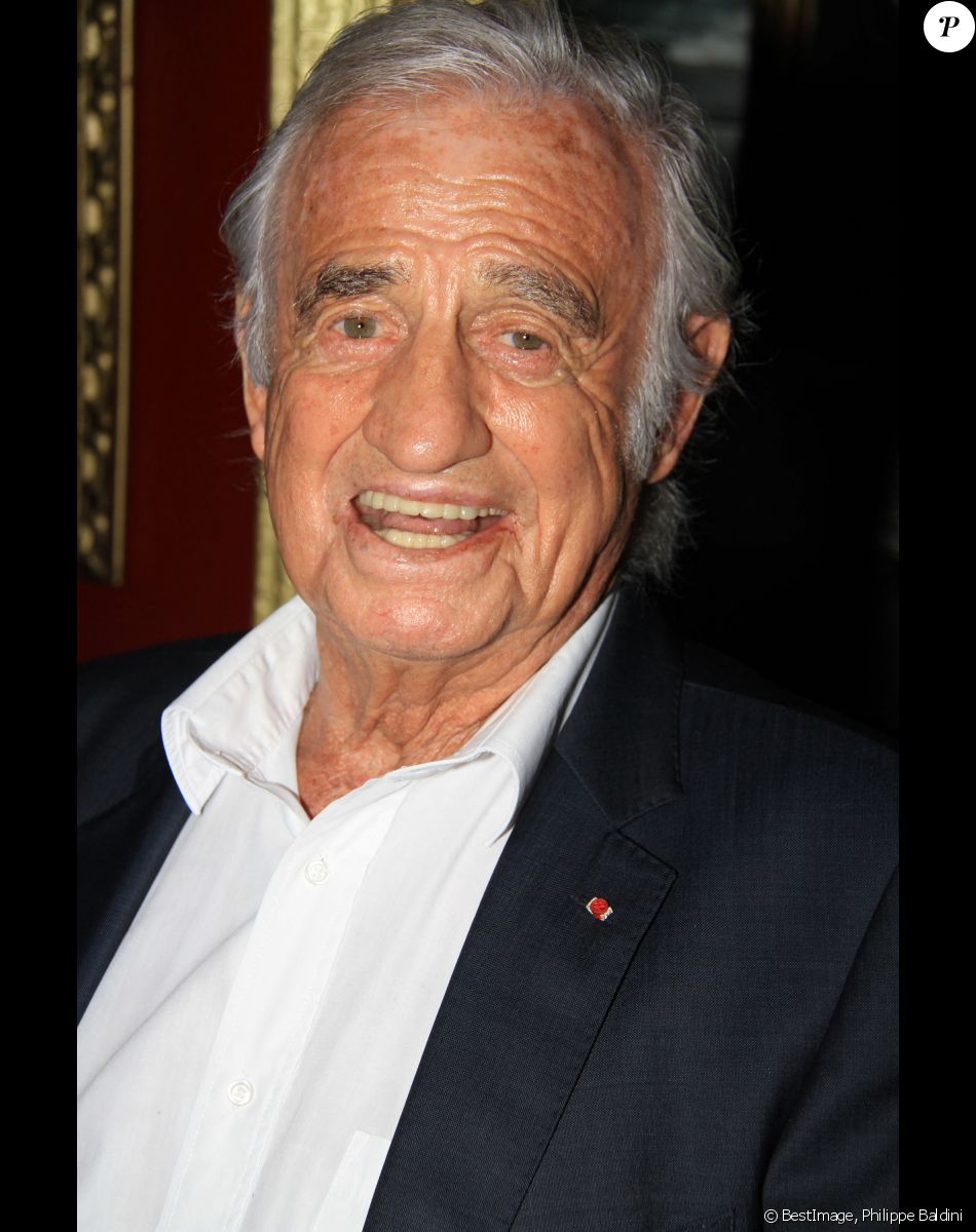 Jean-Paul Belmondo - Michou fête son 88e anniversaire dans son cabaret avec ses amis à Paris le 18 juin 2019. © Philippe Baldini/Bestimage