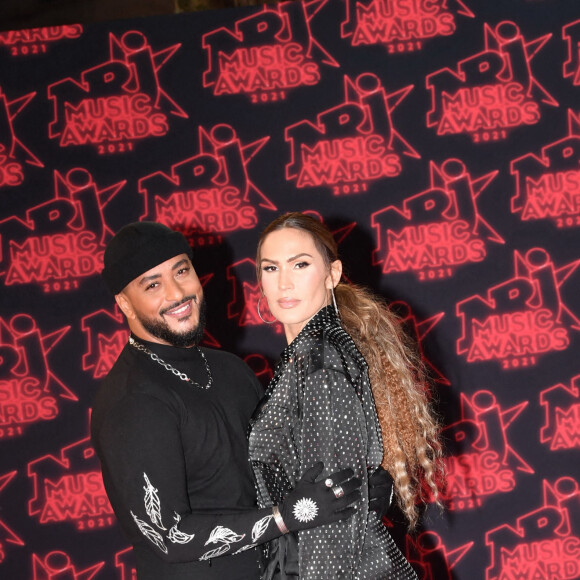 Slimane et Vitaa lors de la 23ème édition des NRJ Music Awards 2021 au Palais des Festivals de Cannes, le 20 novembre 2021. © Rachid Bellak/Bestimage