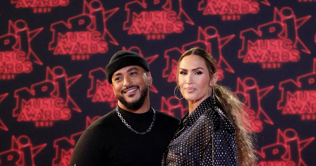 Slimane et Vitaa lors de la 23ème édition des NRJ Music Awards 2021 au