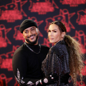 Slimane et Vitaa lors de la 23ème édition des NRJ Music Awards 2021 au Palais des Festivals de Cannes, le 20 novembre 2021. © Dominique Jacovides/Bestimage