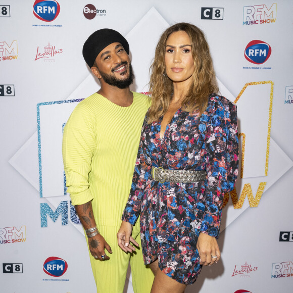 Vitaa et Slimane - Photocall et Backstage de l'événement musical "RFM Music Show" édition spéciale pour les 40 ans de la célèbre radio au Palais des Sports de Levallois-Perret et avec le retour des lives. Ce concert exceptionnel sera retransmis sur C8 le mercredi 30 juin. Émission présentée par B.Montiel et L.Rétory. Levallois-Perret le 26 juin 2021 © Veeren Ramsamy - Pierre Perusseau / Bestimage