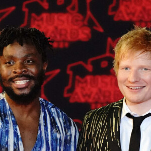 Ed Sheeran - 23e édition des NRJ Music Awards au Palais des Festivals de Cannes, le 20 novembre 2021.