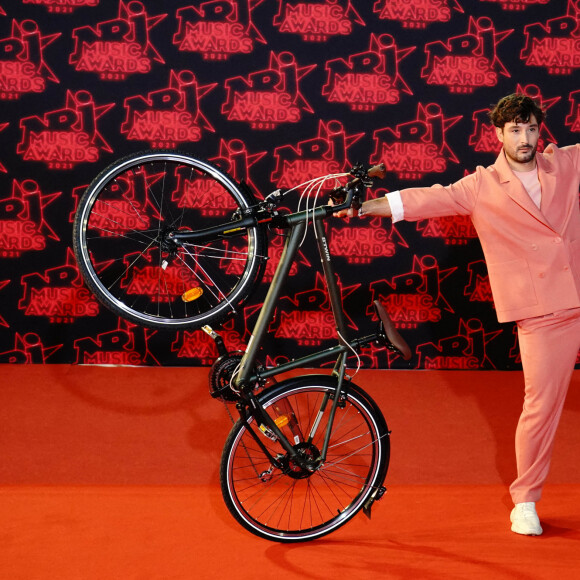 Jérémy Frerot - 23e édition des NRJ Music Awards au Palais des Festivals de Cannes, le 20 novembre 2021.