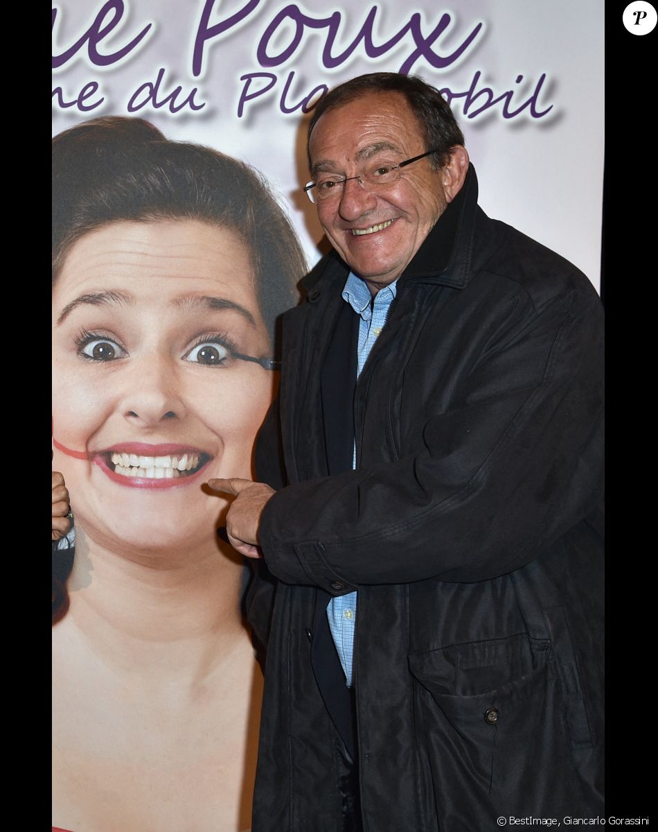 Exclusif - Jean-Pierre Pernaut - Les célébrités assistent au One Woman Show de l'humoriste E.Poux "Le syndrome du Playmobil" au Casino de Paris, France, le 15 avril 2019. © Giancarlo Gorassini/Bestimage