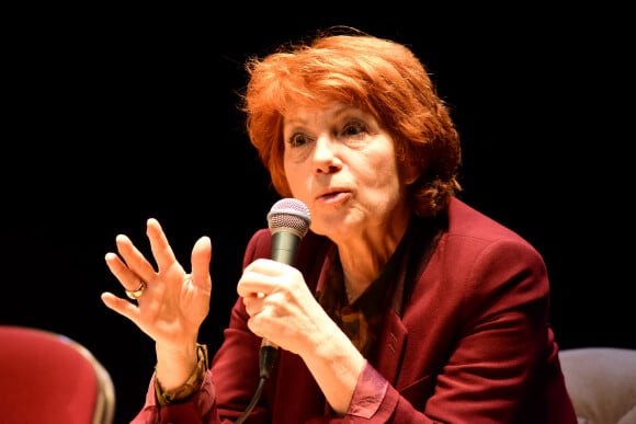 Véronique Genest assiste à L'Autre Festival : Celui qui ouvre les livres à Avignon, France, le 20 février 2020. © Romain Doucelin/Bestimage