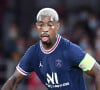 Presnel Kimpembe lors du match de championnat de Ligue 1 Uber Eats opposant le Stade Brestois au Paris Saint-Germain Football Club (PSG) au stade Francis Le Blé à Brest, France. © Philippe Lecoeur/Panoramic/Bestimag