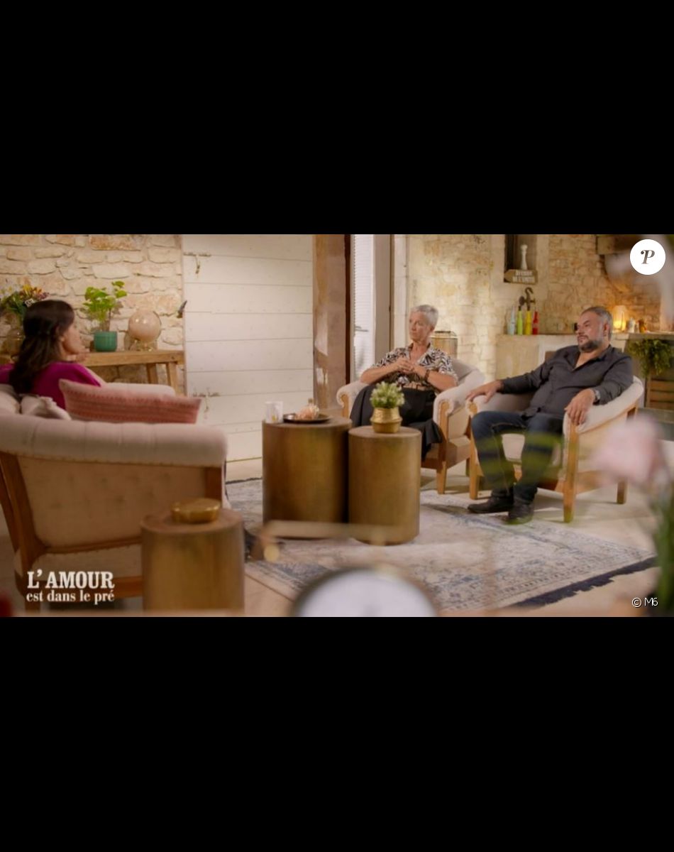 Paulette lors du bilan de "L'amour est dans le pré 2021" du 29 novembre, sur M6