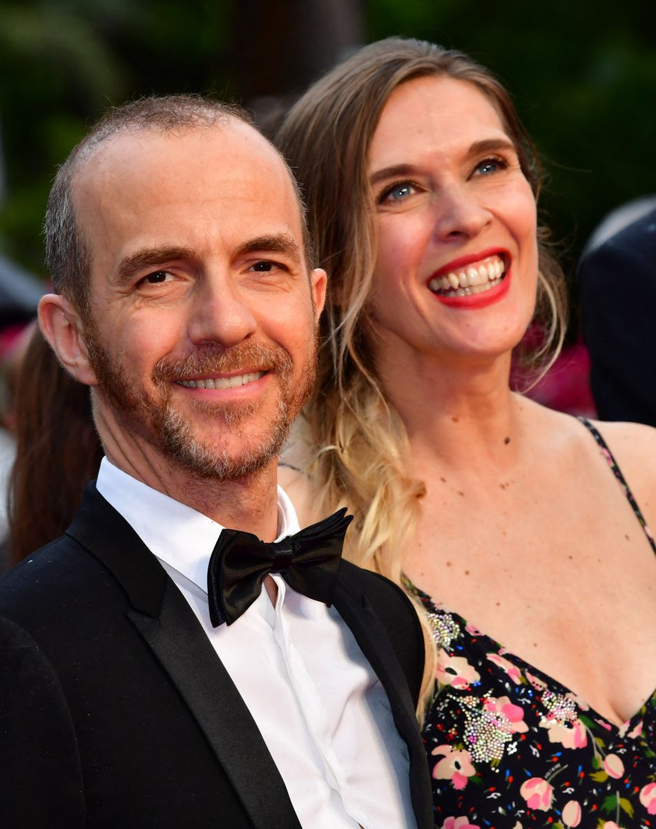 Calogero et sa compagne Marie Bastide - Première du film "Les Plus Belles Années d'une Vie" lors du 72e Festival de Cannes. © Rachid Bellak/Bestimage