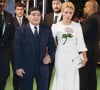 Diego Maradona et sa compagne Rocio Oliva - The Best FIFA Football Awards 2017 au London Palladium à Londres, le 23 octobre 2017. © Pierre Perusseau/Bestimage