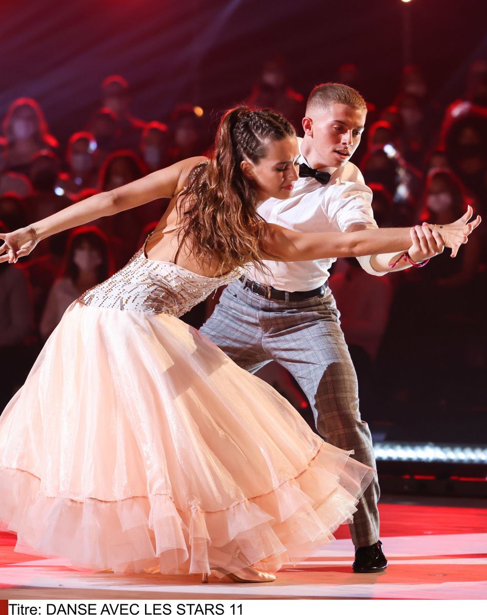 Michou en binôme avec Elsa Bois dans "Danse avec les stars", saison 11