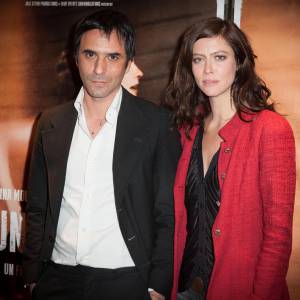 Samuel Benchetrit, Anna Mouglalis - Avant-première du film "Un voyage" à l'UGC Les Halles à Paris le 10 avril 2014.