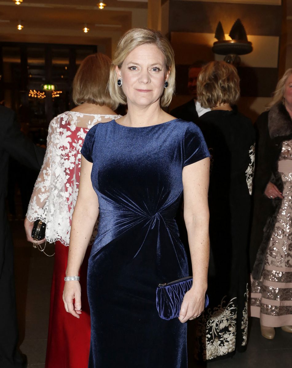Magdalena Andersson - Remise des prix des Nobel 2018 à Stockholm en Suède le 10 décembre 2018.