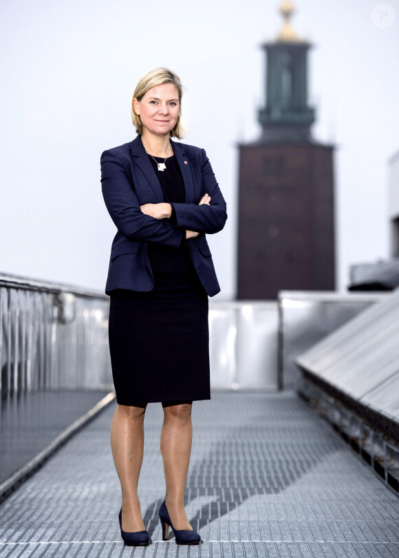 Rendez-vous avec la ministre suédoise des Finances Magdalena Andersson à Stockholm. Le 20 décembre 2017