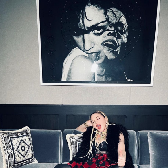 Madonna en octobre 2021.