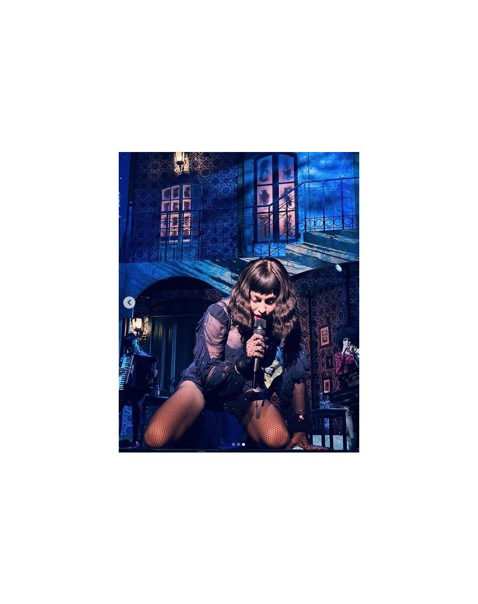 Madonna en concert au Grand Rex pour la tournée "Madame X Tour". Février 2020.
