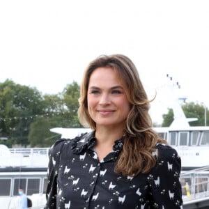 Mélanie Maudran au photocall de la série "Un si grand soleil" lors de la 23ème édition du Festival de la Fiction tv de la Rochelle 2021 le 18 septembre 2021. © Jean-Marc Lhomer / Bestimage 