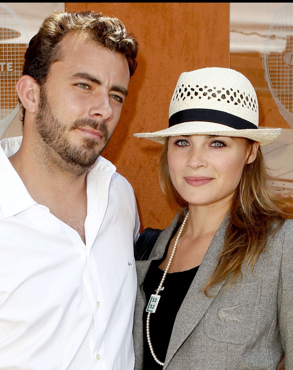 Mélanie Maudran et Thierry Ascione - People au 6e jour de Roland Garros