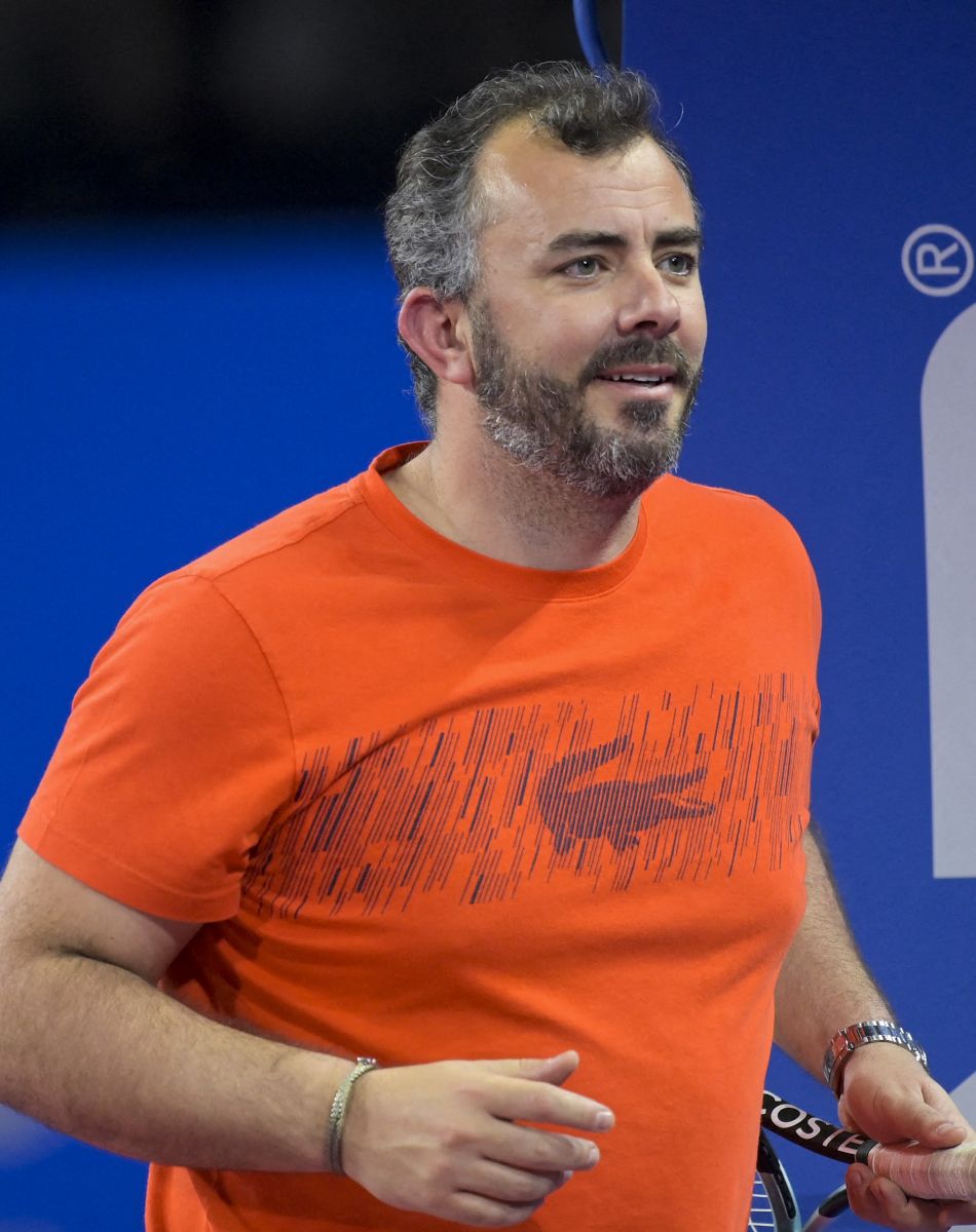 Thierry Ascione lors de l'Open Sud de France 2021 à Montpellier, France, le 20 février 2021. © Jean-Baptiste Autissier/Panoramic/Bestimage