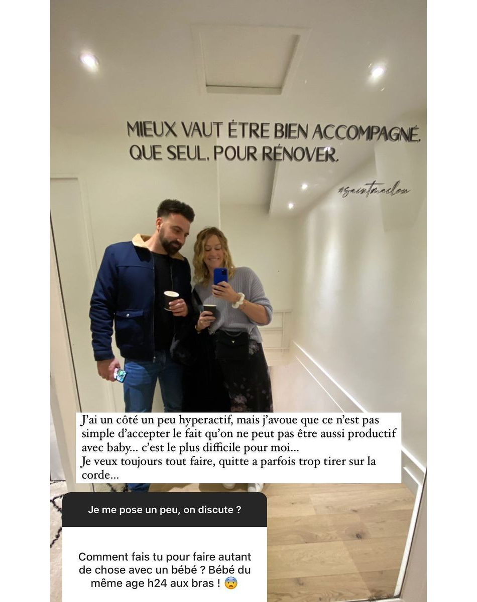Laure, candidate de "Mariés au premier regard 2021" et son mari Matthieu.