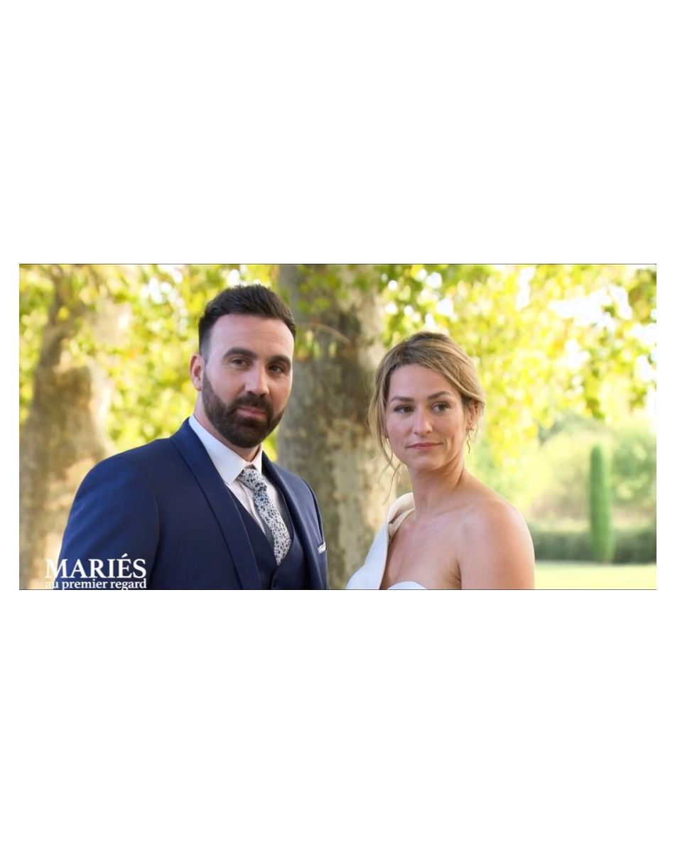 Laure et Matthieu dans "Mariés au premier regard 2021", le 29 mars, sur M6