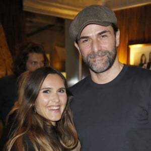 Joyce Jonathan, Grégory Fitoussi - People au défilé de mode "Tania Valenti" au Sofitel à Paris, lors de la fashion week. Le 30 septembre 2021 © Christophe Aubert via Bestimage