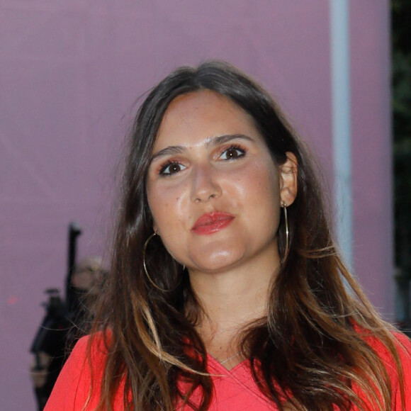 Joyce Jonathan - Arrivées à la soirée d'annonce de Zendaya comme ambassadrice du parfum "Idole" de Lancôme au Palais d'Iena à Paris, le 2 juillet 2019. © Veeren Ramsamy-Christophe Clovis/Bestimage 