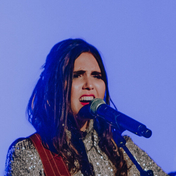 Joyce Jonathan fête ses dix ans de carrière avec un concert à "La Cigale" à Paris, le 14 octobre 2019. © Alexandre Fumeron/Bestimage 