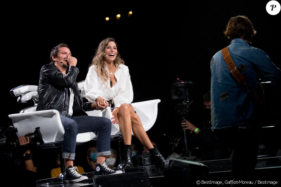 Exclusif - Laury Thilleman et son mari Juan Arbelaez, Jérémy Frérot