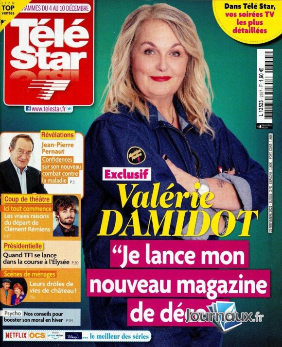 Darina Vartan-Scotti dans le magazine "Télé Star" du 4 décembre 2021.