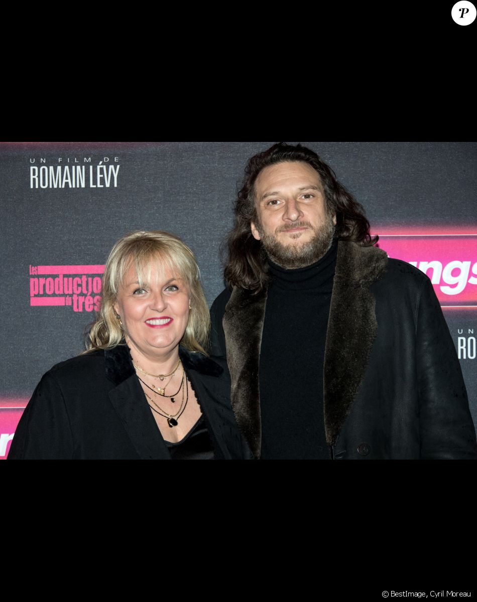 Valérie Damidot et son compagnon Régis Viogeat à l'avant-première du film "Gangsterdam" au cinéma Grand Rex à Paris, France, le 23 mars 2017. © Cyril Moreau/Bestimage