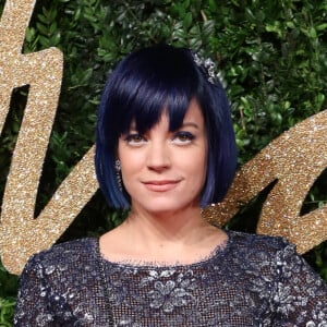 Lily Allen - Soirée des "British Fashion Awards" à Londres. Le 23 novembre 2015