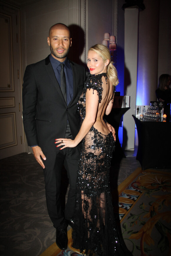 Tatiana Laurens et son mari Xavier Delarue - Dîner de la 41ème édition du Prix The Best à l'hôtel George V à Paris le 25 janvier 2018. © Philippe Baldini/Bestimage