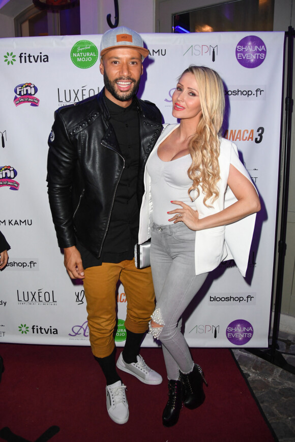 Exclusif - Tatiana Laurens et son mari Xavier Delarue - Soirée Shauna Events au Buddha Bar Hôtel à Paris le 27 septembre 2017.  © Lionel Urman/Bestimage