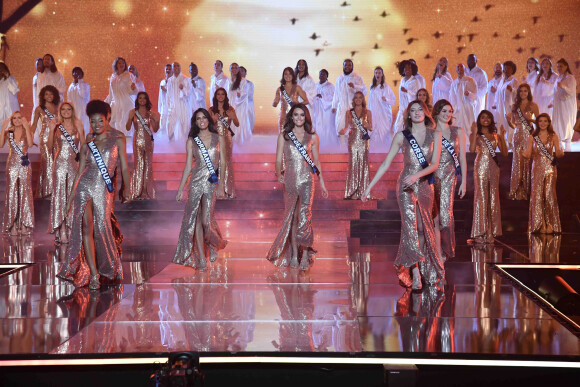 Election Miss France 2022 sur TF1, le 11 décembre 2021.