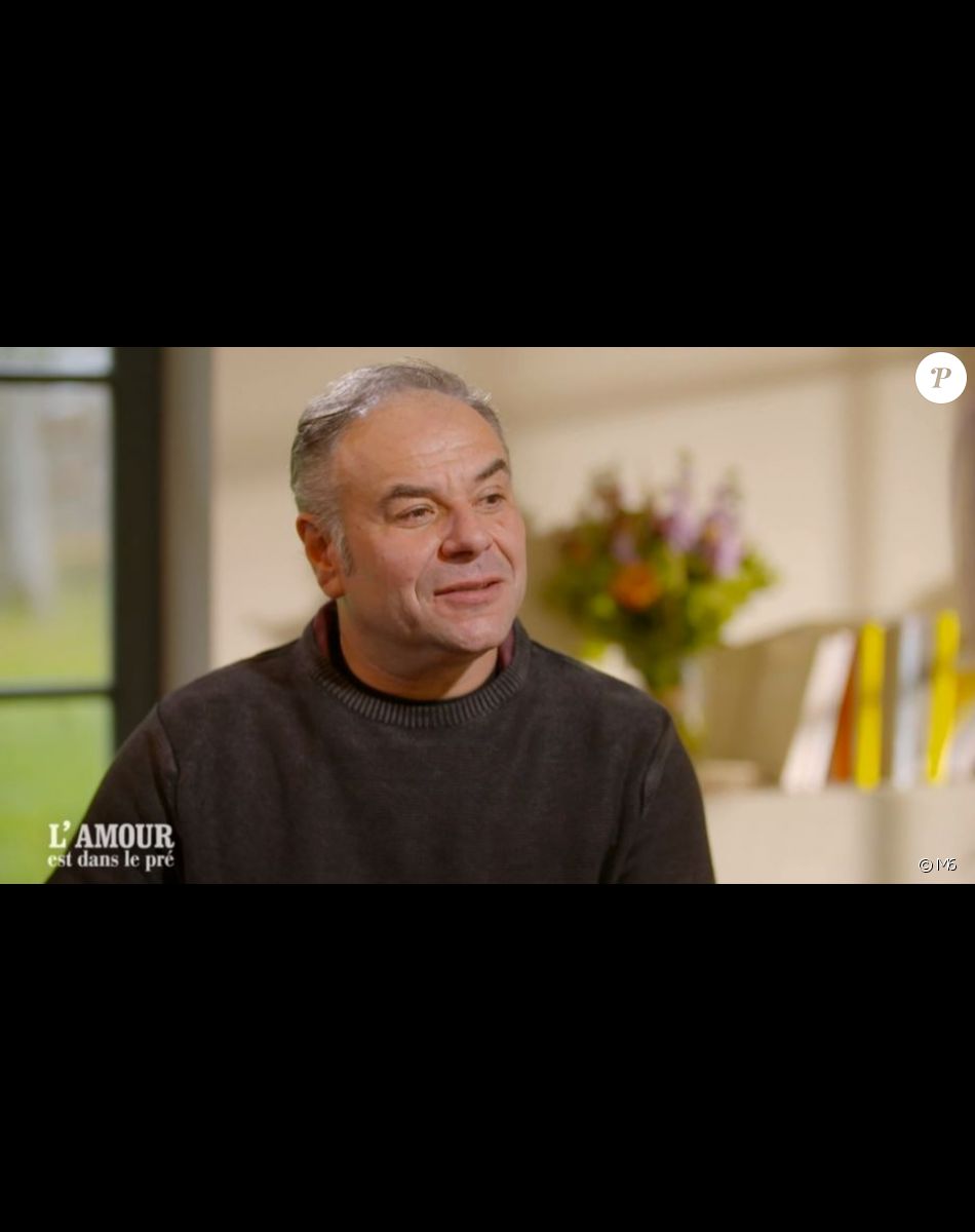 Jean-Daniel lors du tournage de son portrait de "L'amour est dans le pré 2021", diffusion le 1er février sur M6