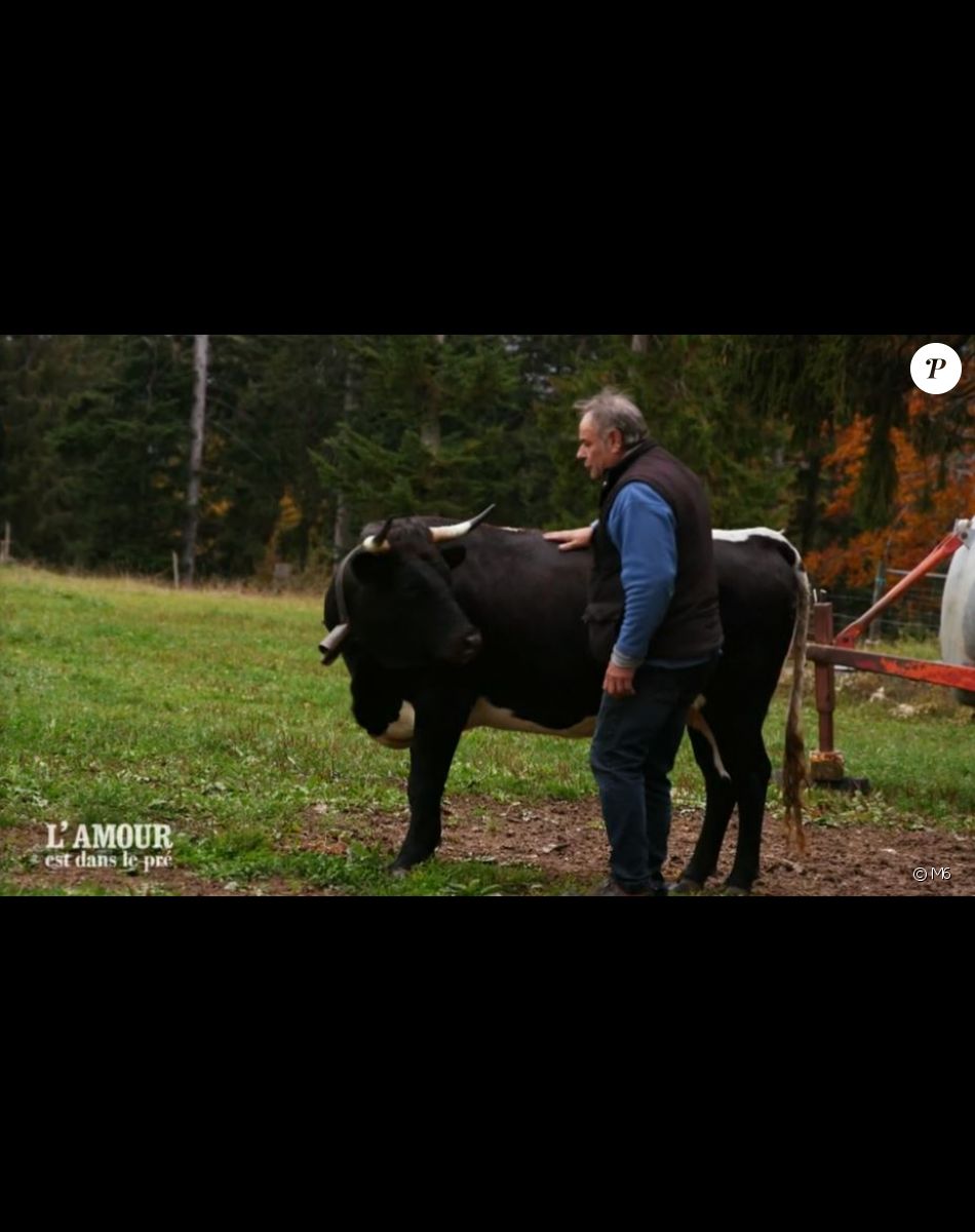 Jean-Daniel lors du tournage de son portrait de "L'amour est dans le pré 2021", diffusion le 1er février sur M6