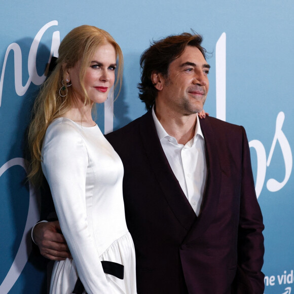 Nicole Kidman, Javier Bardem - Première du film "Being The Ricardos" à New York. Le 2 décembre 2021